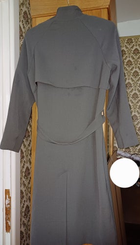 STOCKH LM grågrön trenchcoat, storlek 38