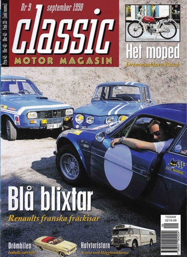 Classic 1998-9 Renault Alpine - Gordini.Moped.Borgward Isabella