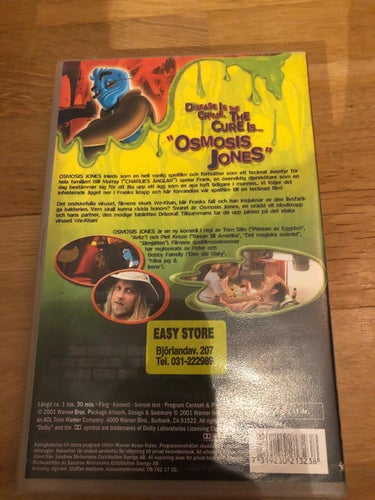 Osmosis Jones  (Hyrutgåva) - VHS