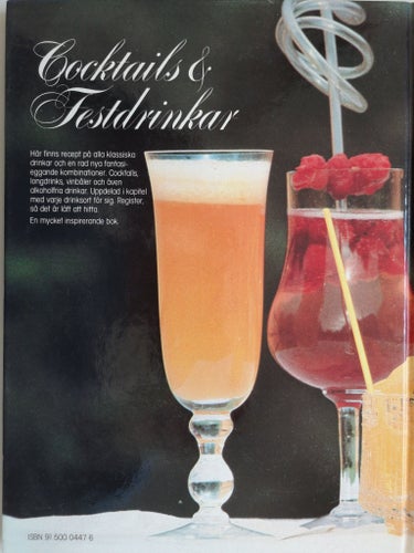 COCKTAILS & FESTDRINKAR, BERNCES 1985