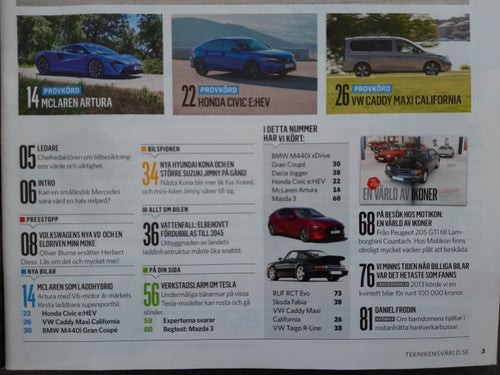 Teknikens Värld 17 2022: Dacia Jogger, VW Taigo, Skoda Fabia, BMW M440i xDrive