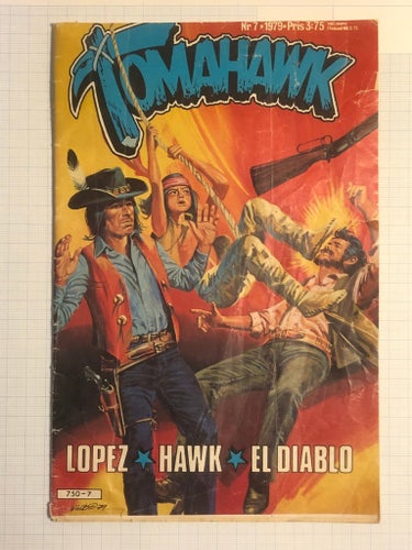 Tomahawk Nr 7 - 1979: Lopez ? Hawk ? El Diablo