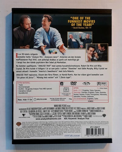 Analyze That: Back in Therapy (2002) - Robert De Niro, Billy Crystal