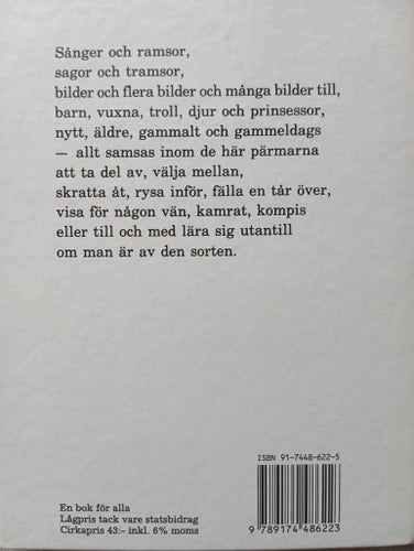 Barnens Första Bok - Siv Widerberg & Malin Wedsberg - 1989
