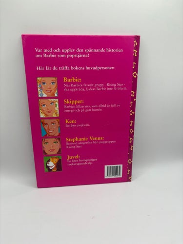 Barbie som popstjärna 1996 Richters barnbok retro 90-tal