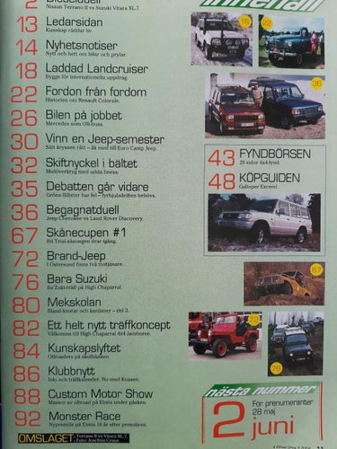 4 Wheel Drive 5 2004: Nissan Terrano II, Suzuki Grand Vitara XL7, Jeep Cherokee