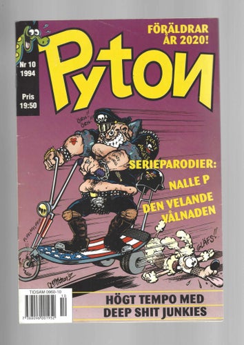 Pyton 10 1994 skick vf