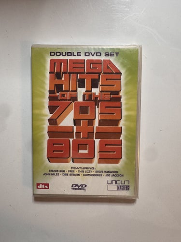 INPLASTAD - Mega Hits of the 70s & 80s - Dubbel DVD Set