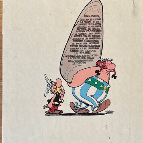 Asterix Le Devin av Goscinny, förstautgåva 1972