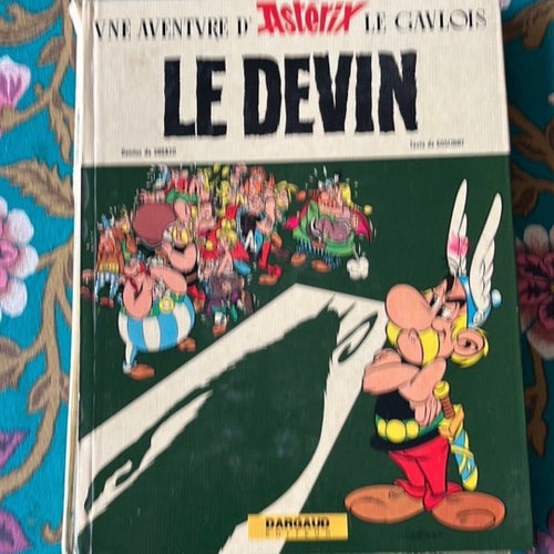 Asterix Le Devin av Goscinny, förstautgåva 1972