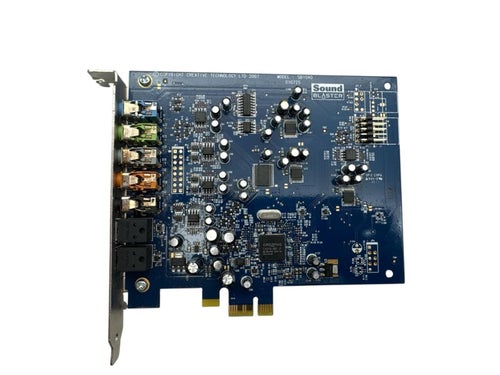 Creative Sound Blaster X-Fi Xtreme Audio, PCIe ljudkort (modellnummer SB1040).