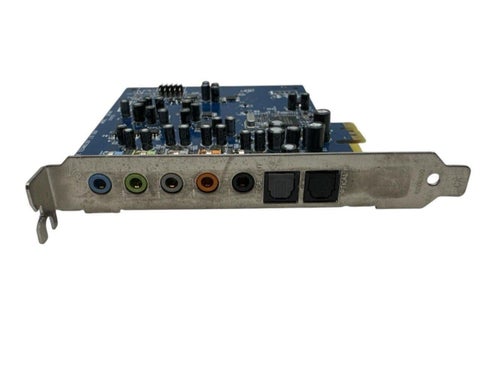 Creative Sound Blaster X-Fi Xtreme Audio, PCIe ljudkort (modellnummer SB1040).