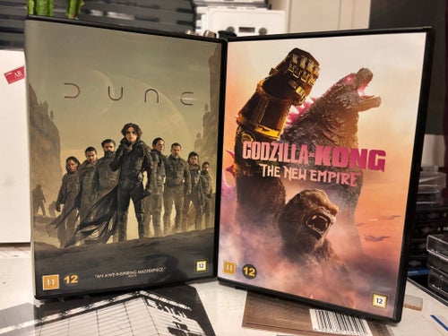 Dune & Godzilla x Kong: The New Empire - Blu-ray