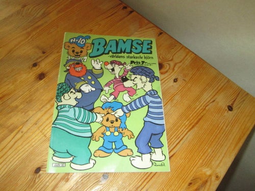 BAMSE NR 10 / 1987 I FINT SKICK