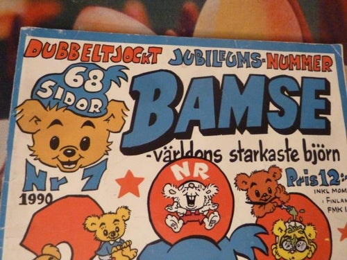 BAMSE, NR 7, 1990, TIDNING
