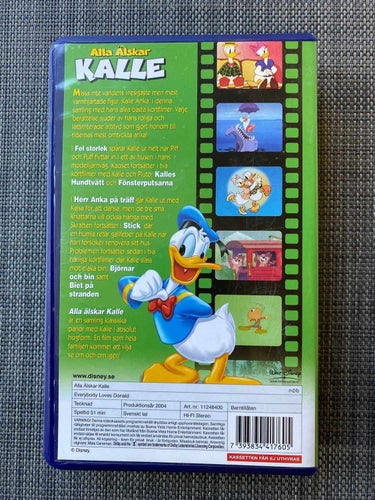 Walt Disney - Alla älskar Kalle - VHS
