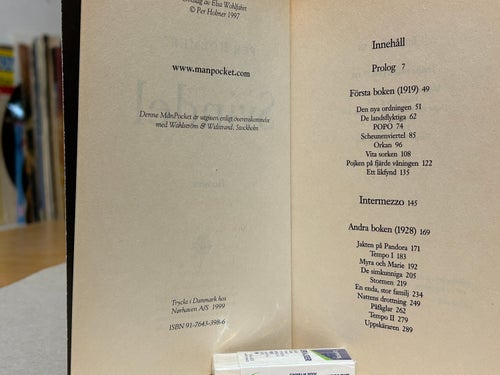 Svindel av Per Holmer, bok, Very Fine