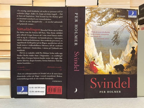 Svindel av Per Holmer, bok, Very Fine