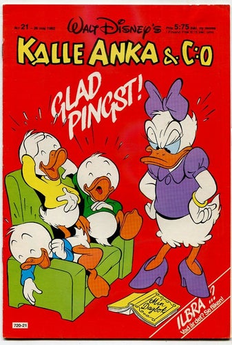 Kalle Anka & Co 1982 nr 21 Farbror Joakim spökslottet