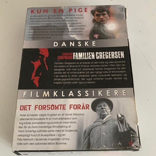 Danske Filmklassikere: Kun en Pige, Familien Gregersen, Det Forsømte Forår (DVD)