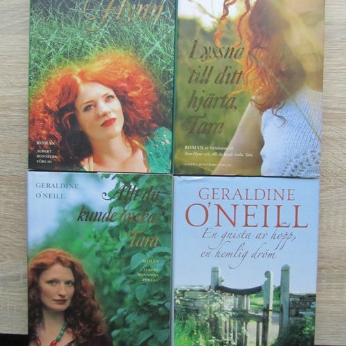 Geraldine O´Neill - 4 böcker .