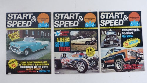 Start & Speed: Motorentusiastens Magazine, 1979