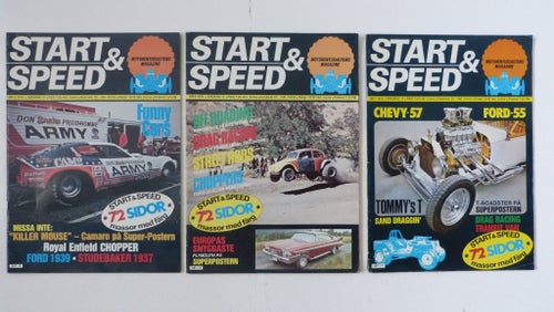 Start & Speed: Motorentusiastens Magazine, 1979