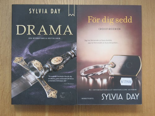 SYLVIA DAY - 2 böcker .