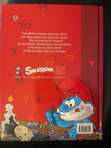 Smurfarna lär sig klockan , 2011