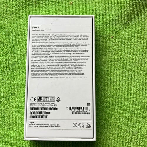 Box till iPhone SE (3:e generationen) (obs endast box)