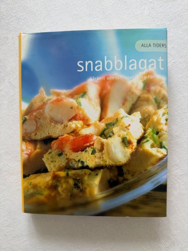 Kokbok Snabblagat med många bra recept steg för steg förklarat