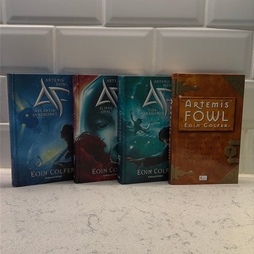 Artemis Fowl x 4 av Eoin Colfer