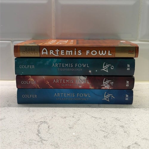 Artemis Fowl x 4 av Eoin Colfer
