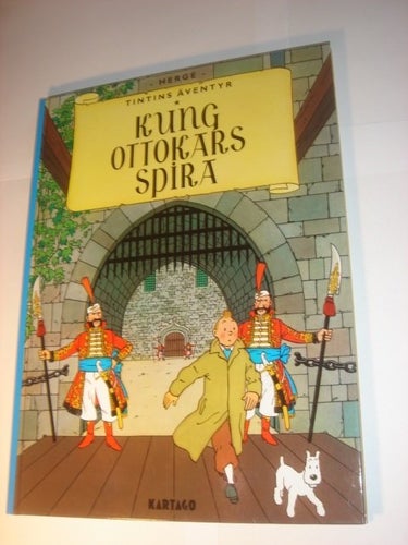 Tintins äventyr 08 - Kung Ottokars Spira INBUNDEN NY OLÄST