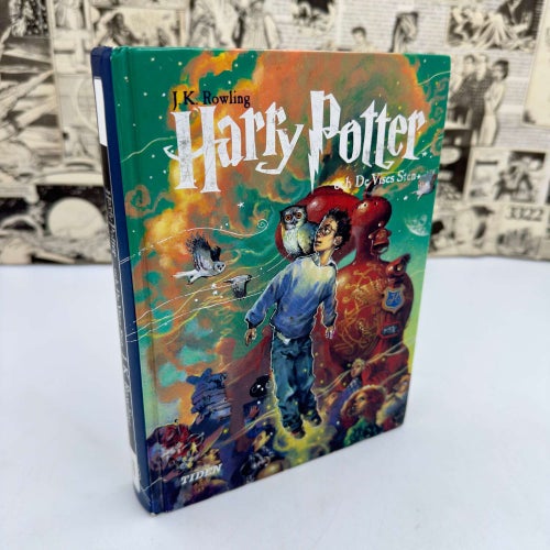 Harry Potter och de Vises sten - inbunden bok på svenska J.K. Rowling Tiden
