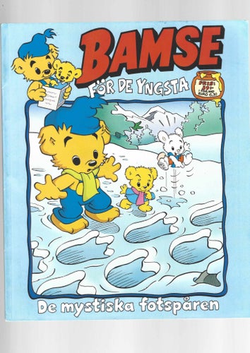 Bamse för de Yngsta de Mystiska Fotspåren skick vf