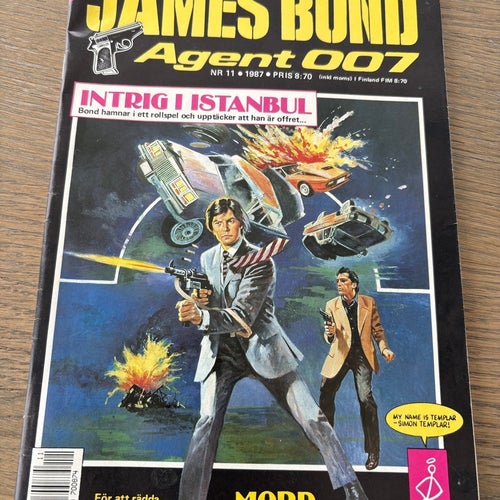 James Bond Agent 007 serietidning nr 11 1987