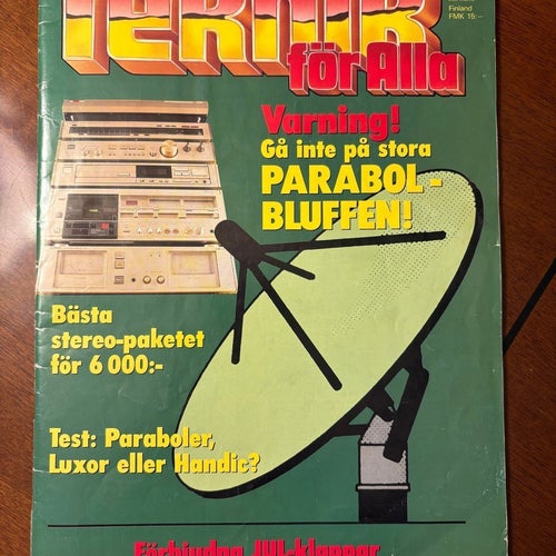 Teknik för Alla Nr 12, Dec 1985