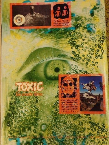 Poweredge Magazine - Skateboard - Skate - January 1990 - Vol.2, No.12 - Vintage