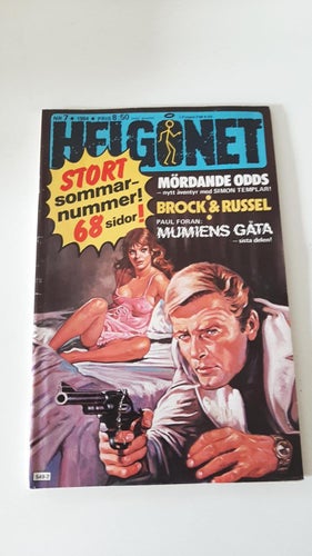 HELGONET NR 7 / 1984 I FINT SKICK