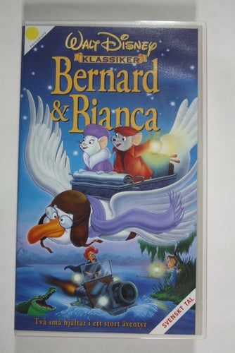 Bernard & Bianca (1977) Walt Disney klassiker VHS