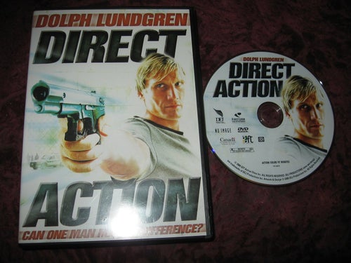 DIRECT ACTION (DOLPH LUNDGREN,POLLY SHANNON,DONALD BURDA) DVD REGION 1