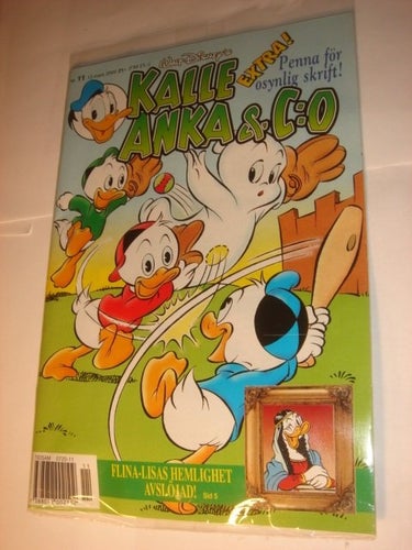 KALLE ANKA & Co I ORIGINAL PLAST leksak 2000 11 PENNA OSYNL