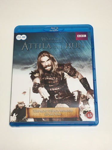 Attila the Hun (Warriors, BBC). Beg. Blu-ray + DVD