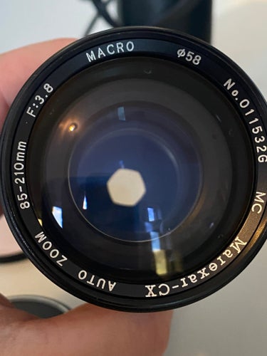 Marexar CX Kameralinser och tillbehör 85-120 mm F 3:8