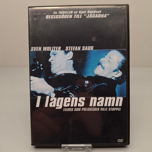 I lagens namn - Sven Wollter, Sauk - Region 2, DVD-Film, Svensk text, Gott skick