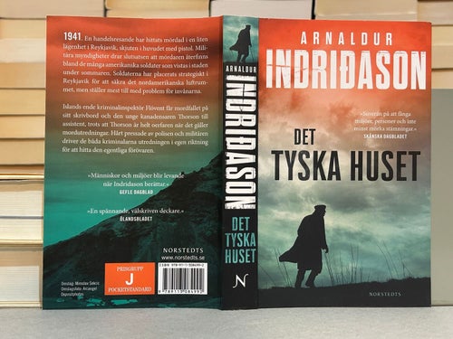 Det Tyska Huset av Arnaldur Indridason, bok, Fine