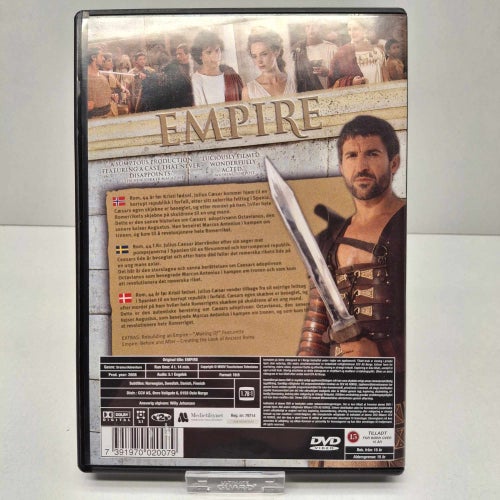 Empire - Miniserie 2 dvd 4 timmar - Region 2, DVD-Film, Svensk text, Fint skick