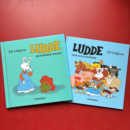 LUDDE OCH BUSIGA NALLE + LUDDE OCH ALLA DJUREN Ulf Löfgren