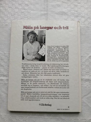 Måla på korgar och trä - Anna-Greta Lundgren